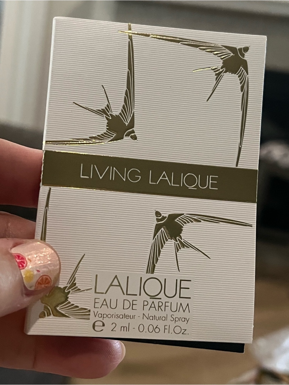 New Sample Living Lalique Perfume
